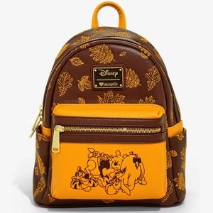 Loungefly Disney Winnie Pooh Autumn Mini Backpack